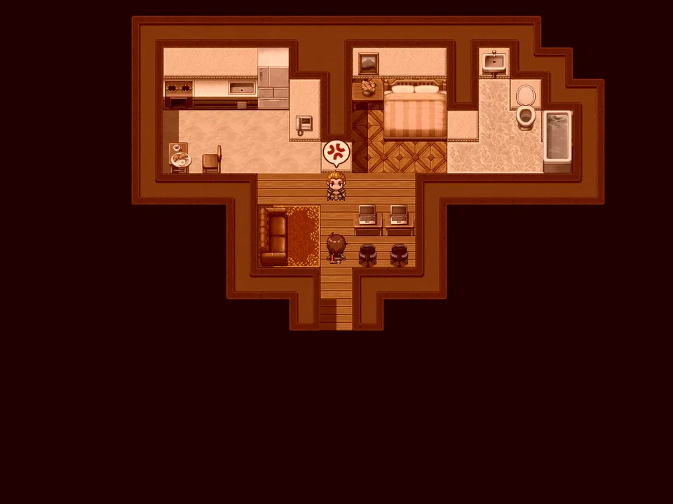 Sick Love - An RPG Maker Novel Screenshot 3