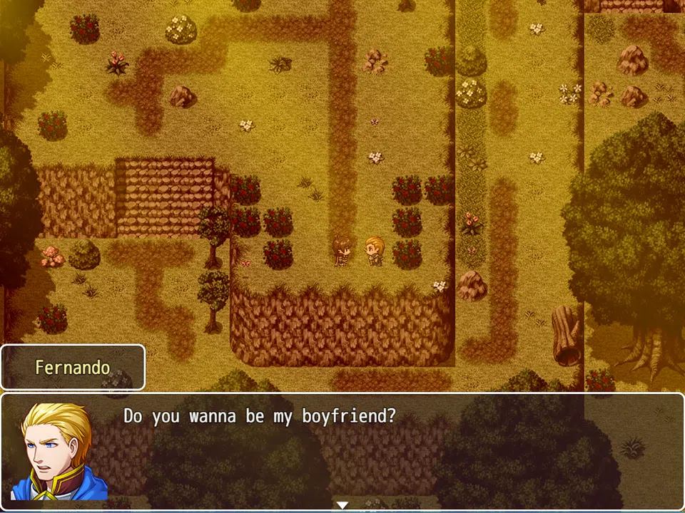 Sick Love - An RPG Maker Novel Screenshot 1