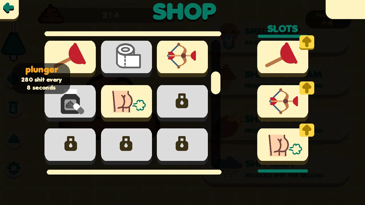 Shit Clicker Screenshot 1