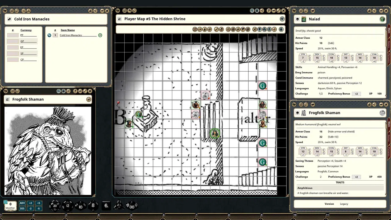 Fantasy Grounds - Fifth Edition Fantasy #19: Denizens of the Reed Maze Screenshot 4
