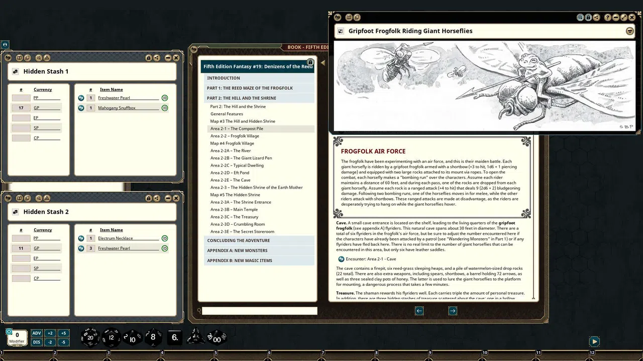 Fantasy Grounds - Fifth Edition Fantasy #19: Denizens of the Reed Maze Screenshot 0