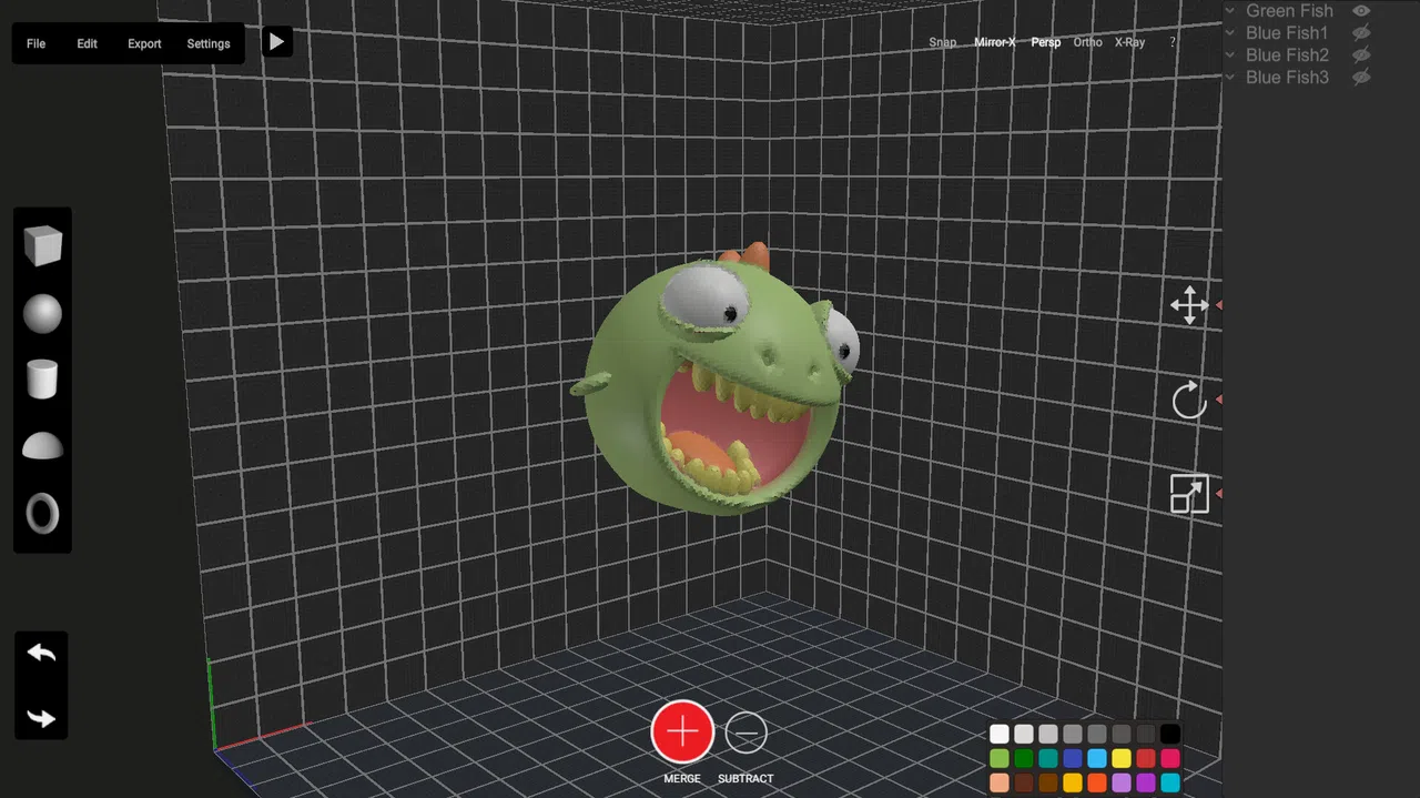 Claydo:Easy 3D Modelling & Printing Screenshot 1