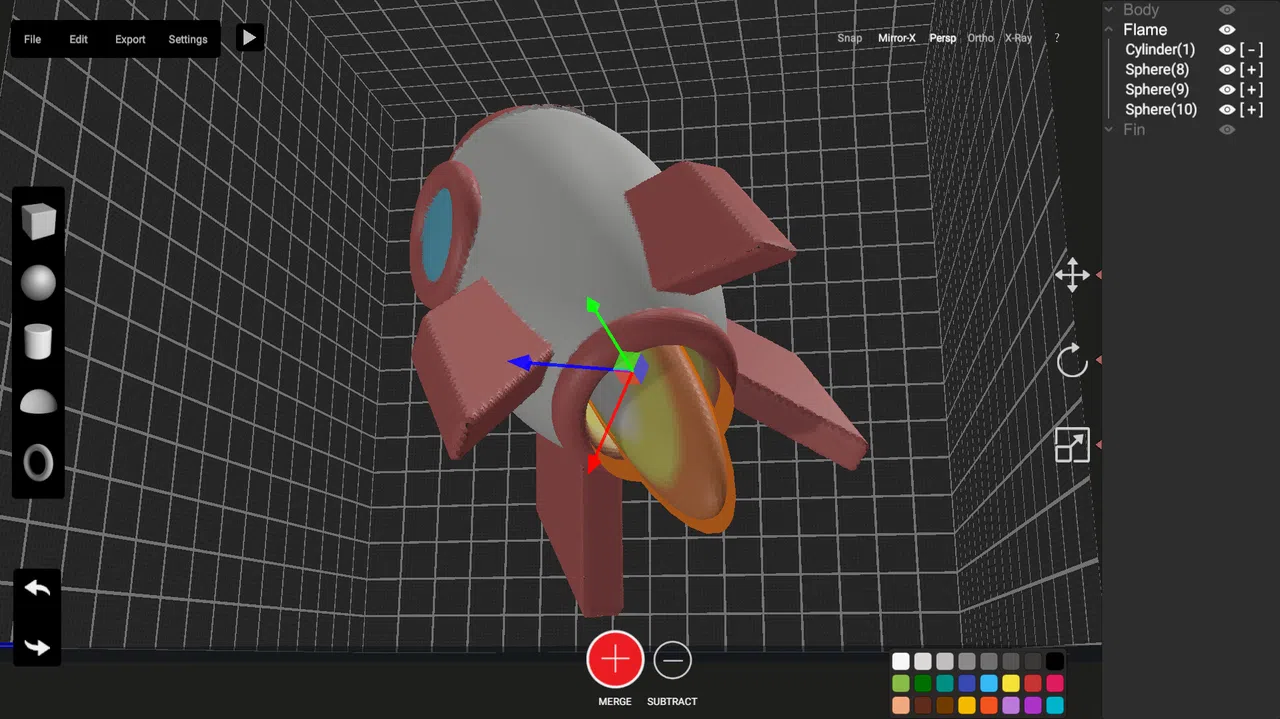 Claydo:Easy 3D Modelling & Printing Screenshot 3