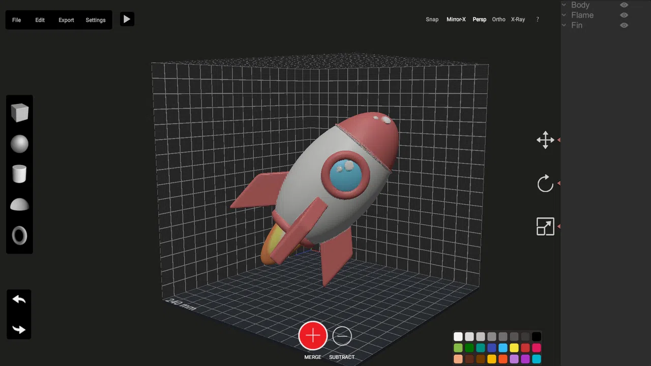 Claydo:Easy 3D Modelling & Printing Screenshot 2