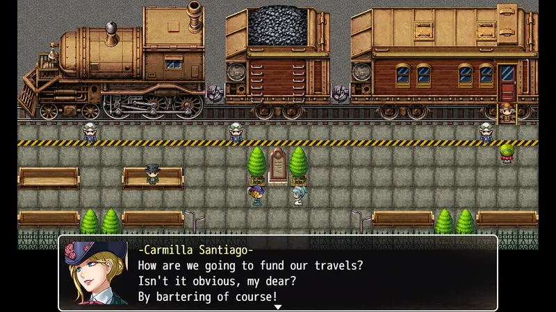 RPG Maker MZ - Add-on Vol.3: Train Tileset Screenshot 0