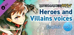 RPG Maker MV - Heroes and Villains voices 【English】vol.1
