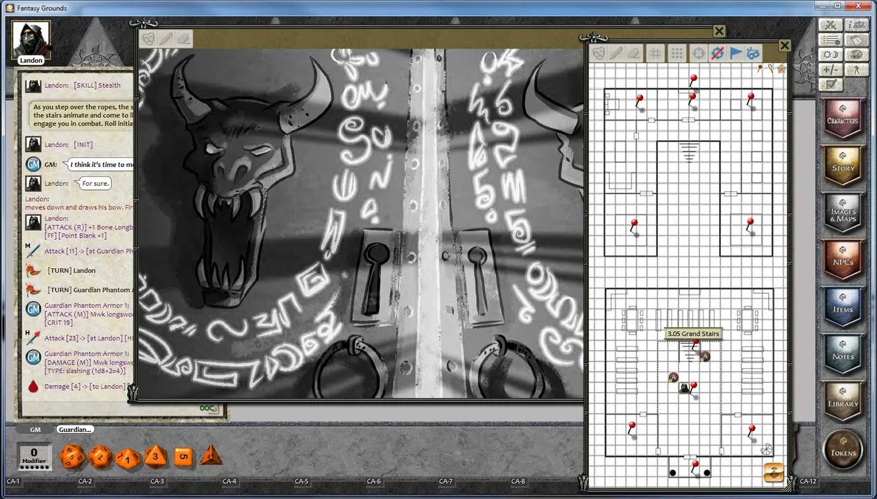 Fantasy Grounds - PFRPG Compatible Adventure: The Lost City of Bransik - One on One Adventure #16 Screenshot 4
