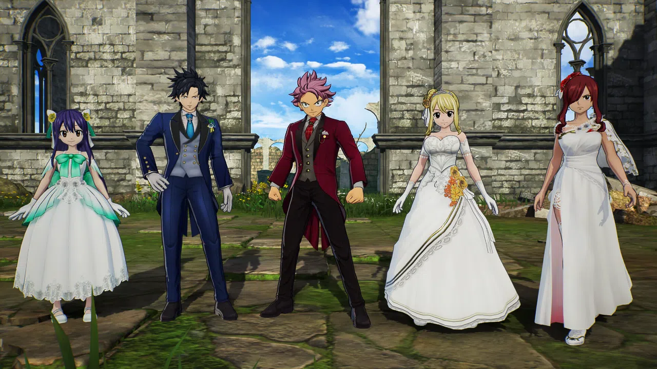 FAIRY TAIL 2 - Special Outfit Set "Happy Wedding" Screenshot 0