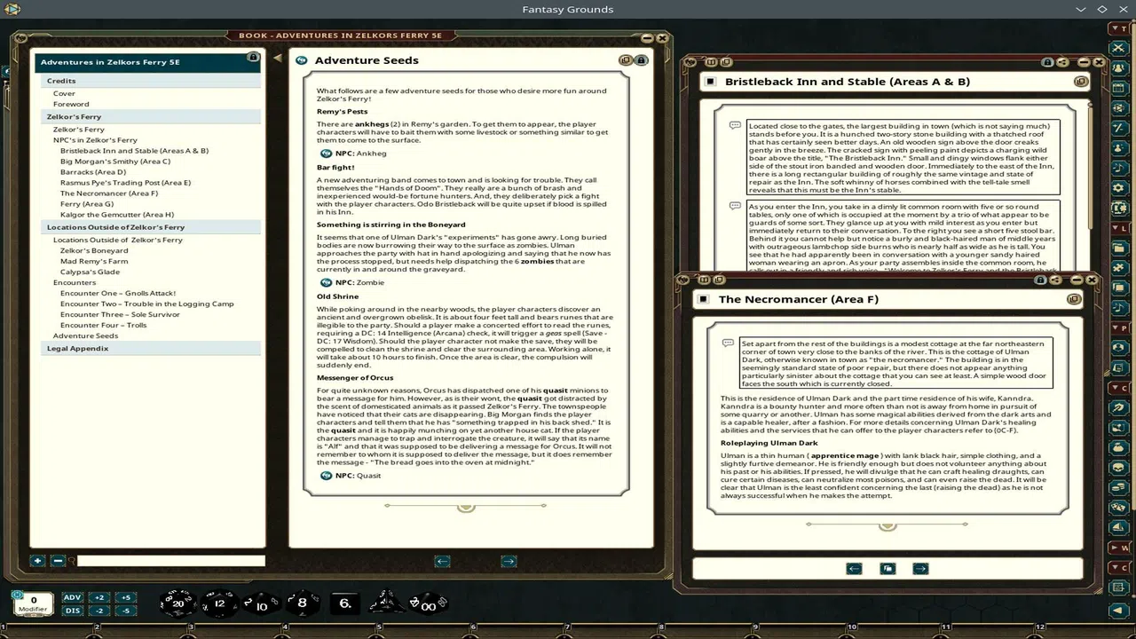 Fantasy Grounds - Rappan Athuk - Adventures in Zelkor's Ferry Screenshot 4