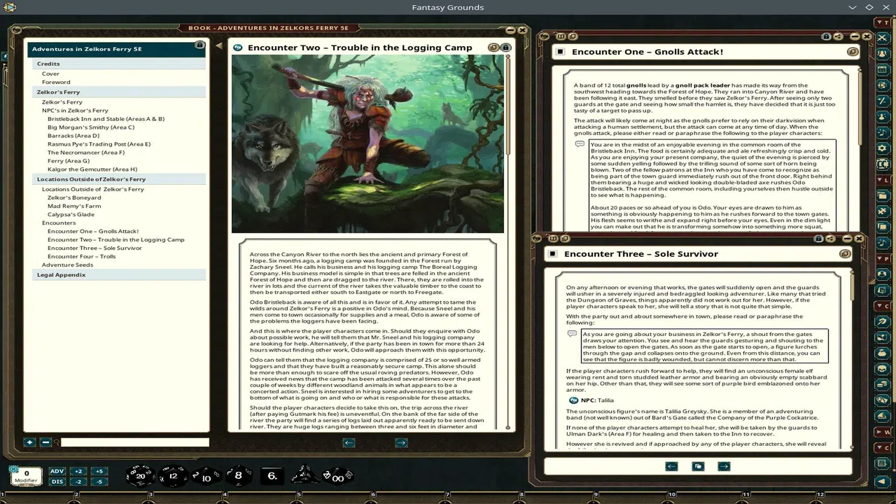 Fantasy Grounds - Rappan Athuk - Adventures in Zelkor's Ferry Screenshot 3