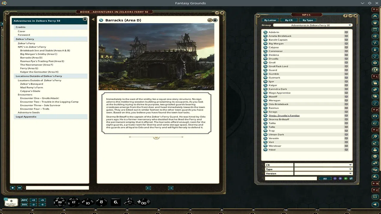 Fantasy Grounds - Rappan Athuk - Adventures in Zelkor's Ferry Screenshot 2