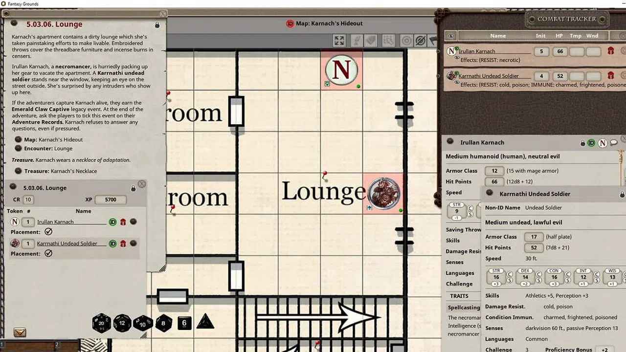 Fantasy Grounds - D&D Adventurers League EB-07 Song of the Sky Screenshot 1