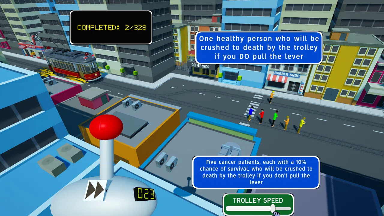 The Trolley Problem Game Screenshot 0