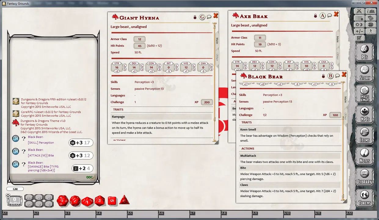 Fantasy Grounds - D&D Basic Rules and Theme Screenshot 4