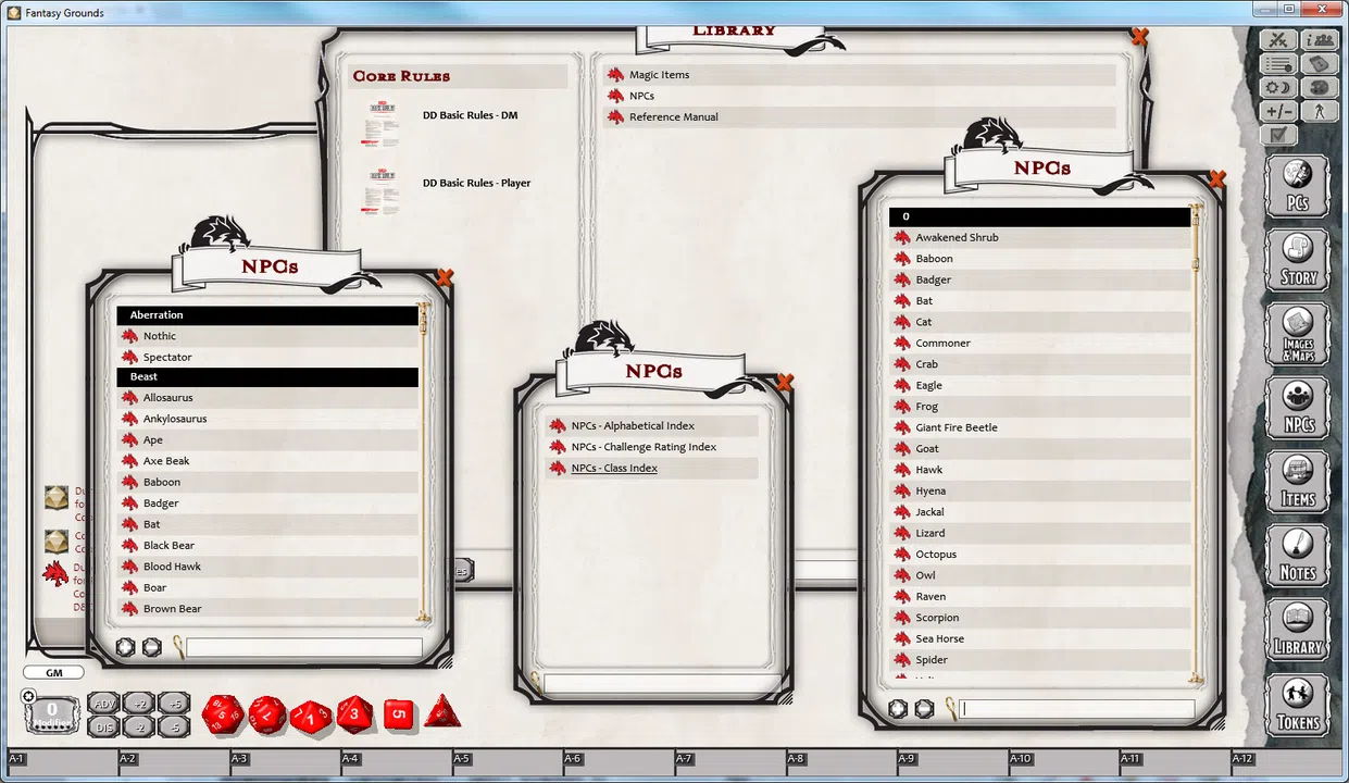 Fantasy Grounds - D&D Basic Rules and Theme Screenshot 2
