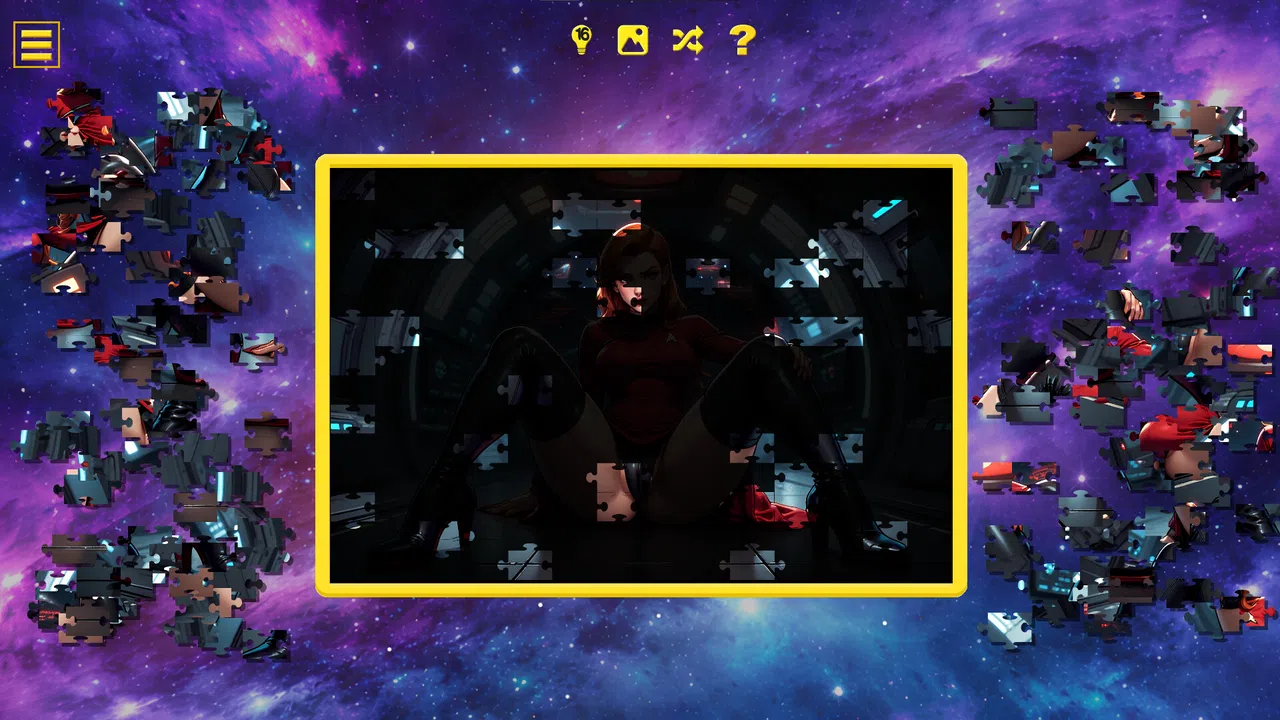 Star Voyagers – Hentai Jigsaw Screenshot 1