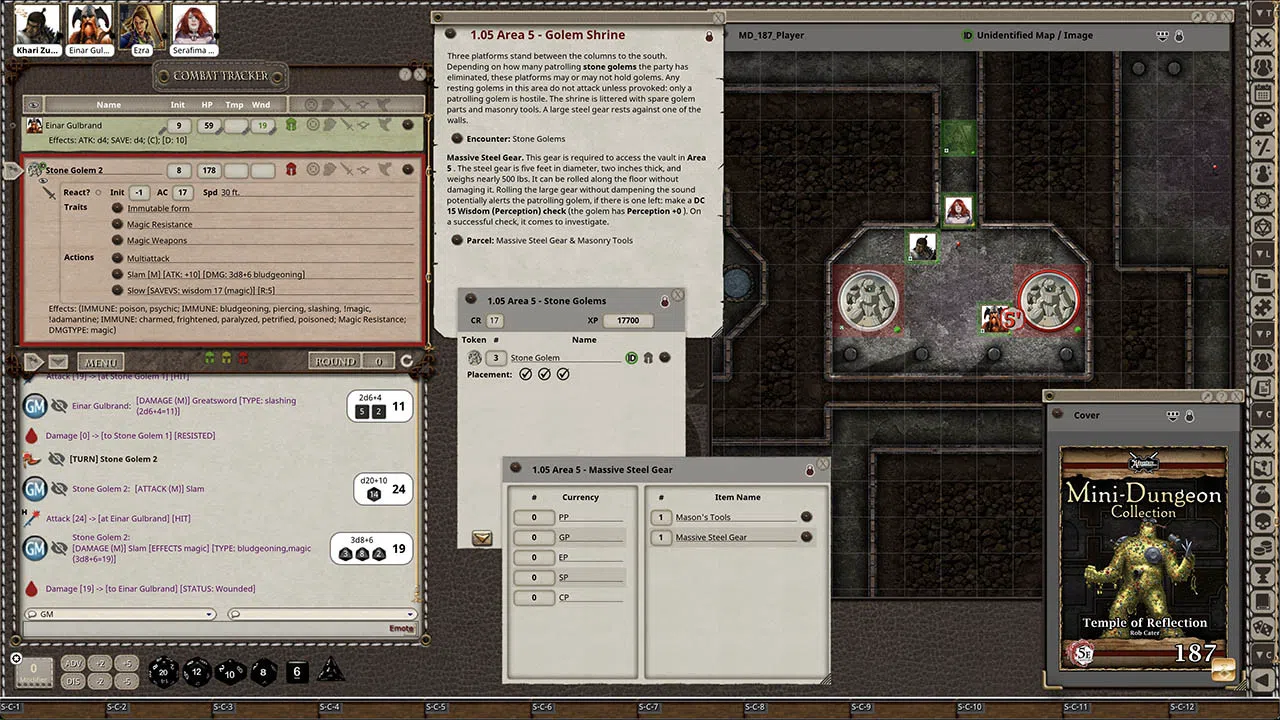 Fantasy Grounds - Mini-Dungeons Bundle #186-190 Screenshot 0