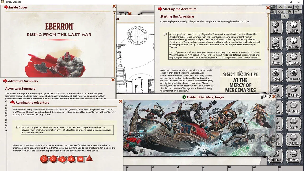 Fantasy Grounds - D&D Eberron: Rising From The Last War Screenshot 0