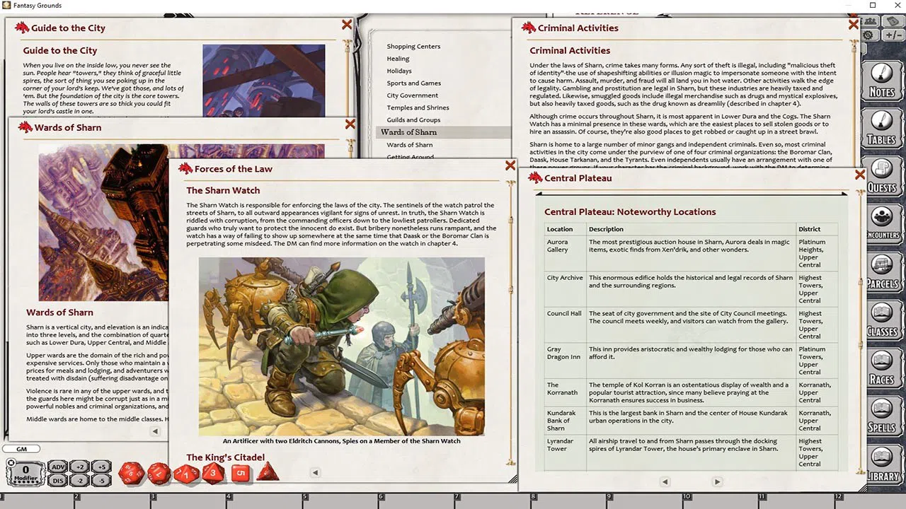 Fantasy Grounds - D&D Eberron: Rising From The Last War Screenshot 2