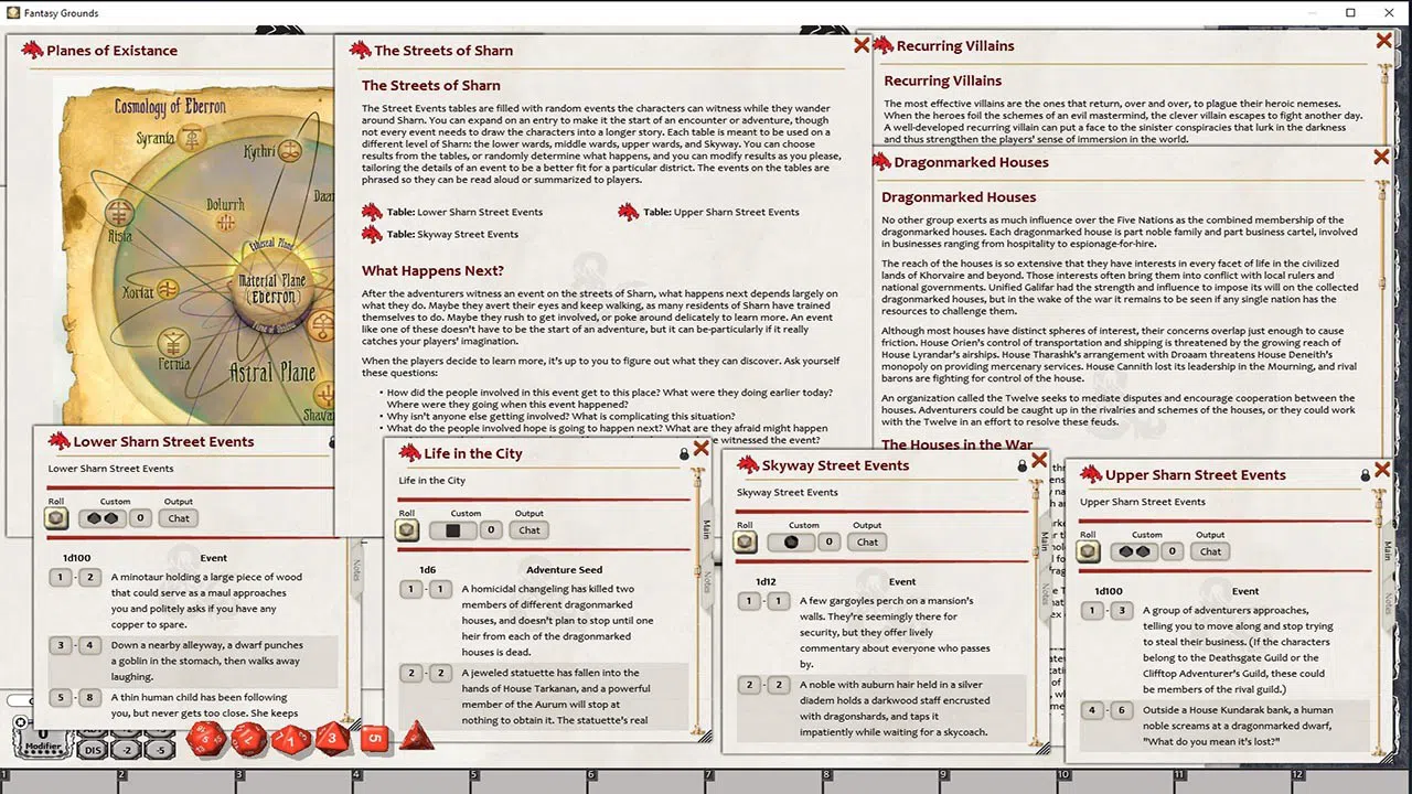 Fantasy Grounds - D&D Eberron: Rising From The Last War Screenshot 1