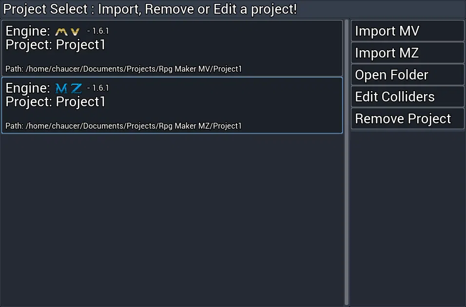 RPG Maker MZ - Rosedale Collision Altering Plugin Screenshot 0