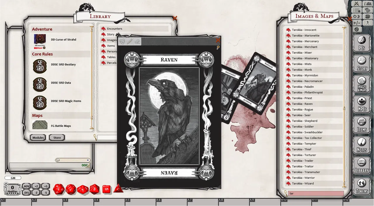Fantasy Grounds - D&D Curse of Strahd Screenshot 1