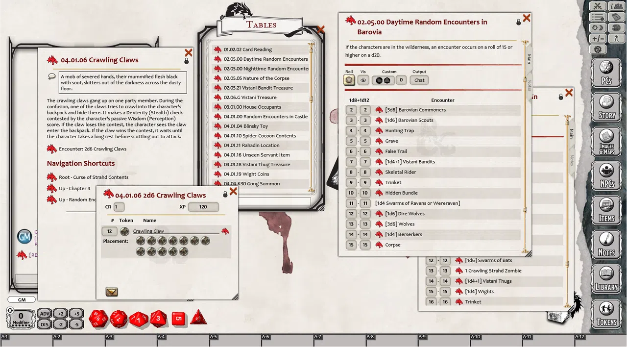 Fantasy Grounds - D&D Curse of Strahd Screenshot 0