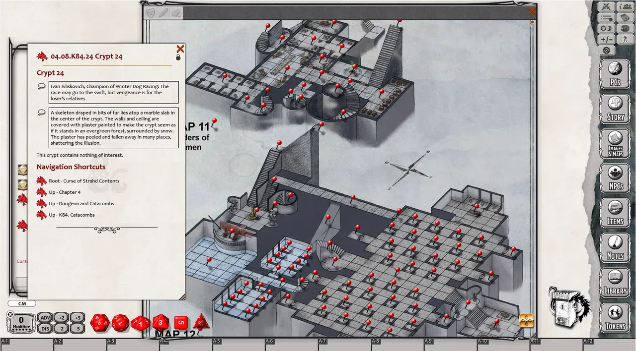Fantasy Grounds - D&D Curse of Strahd Screenshot 3