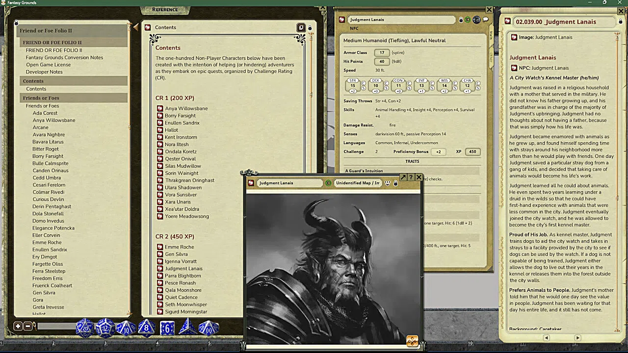 Fantasy Grounds - Friend or Foe Folio 2 (5E) Screenshot 4