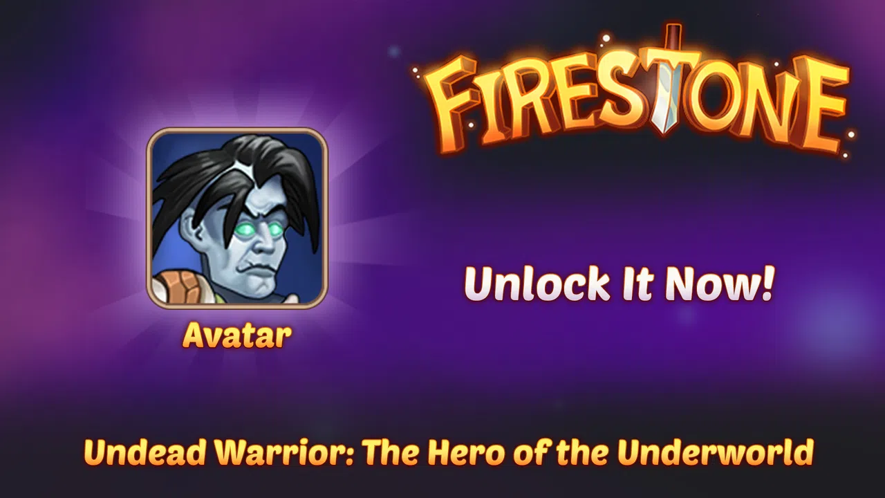 Firestone Idle RPG - Undead Warrior, The Hero of the Underworld  - Avatar Screenshot 0