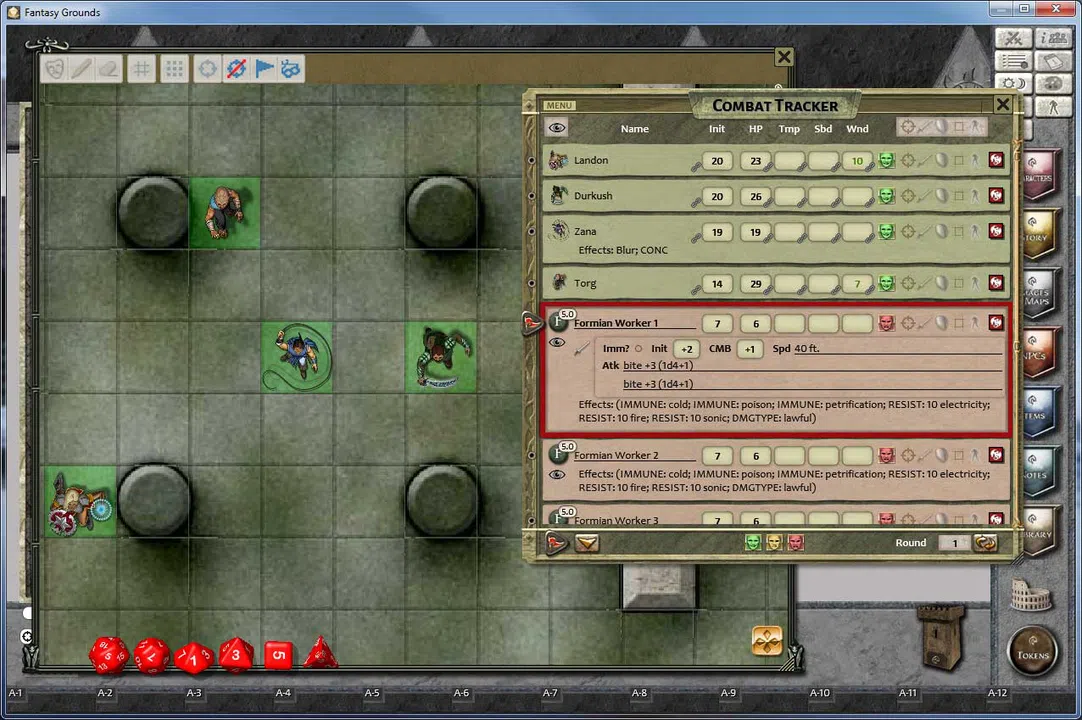 Fantasy Grounds - Top-down Tokens - Heroic 4 Screenshot 0