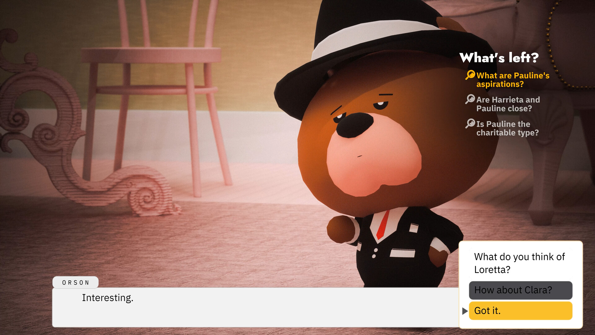 Orson, P.I.: Midnight at the Grand Hotel Demo Screenshot 0