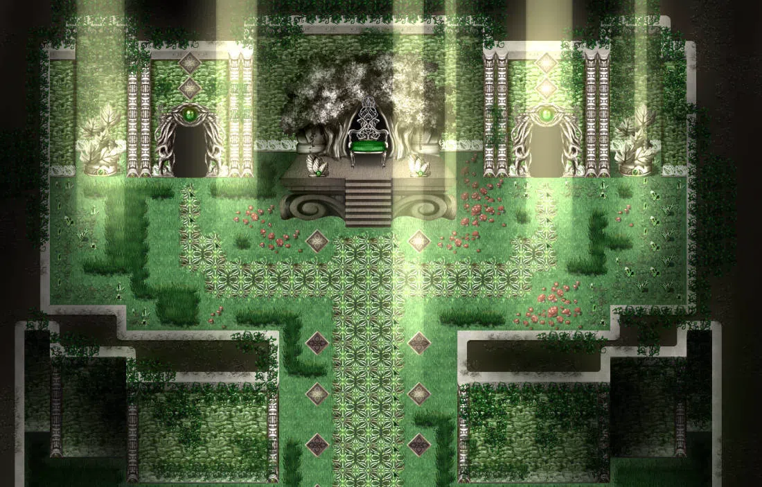 RPG Maker MV - KR Elemental Dungeon Tileset - Celestial Flora Ice Time Screenshot 3