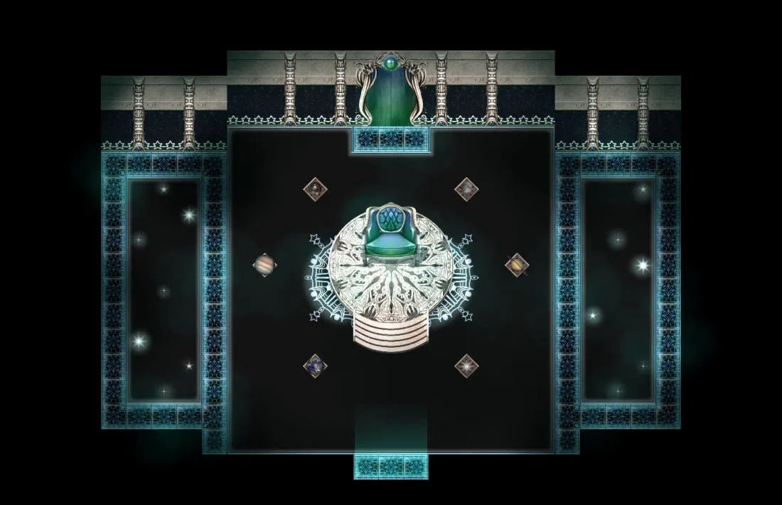 RPG Maker MV - KR Elemental Dungeon Tileset - Celestial Flora Ice Time Screenshot 2