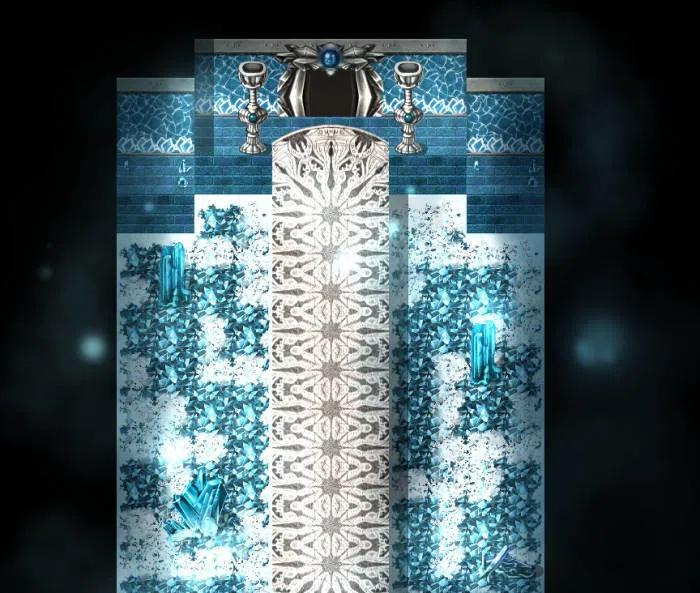 RPG Maker MV - KR Elemental Dungeon Tileset - Celestial Flora Ice Time Screenshot 6