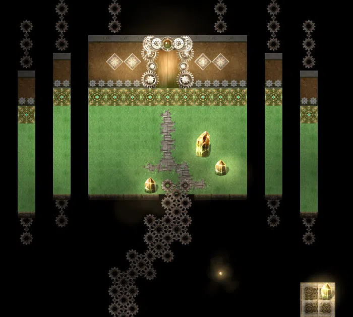 RPG Maker MV - KR Elemental Dungeon Tileset - Celestial Flora Ice Time Screenshot 9