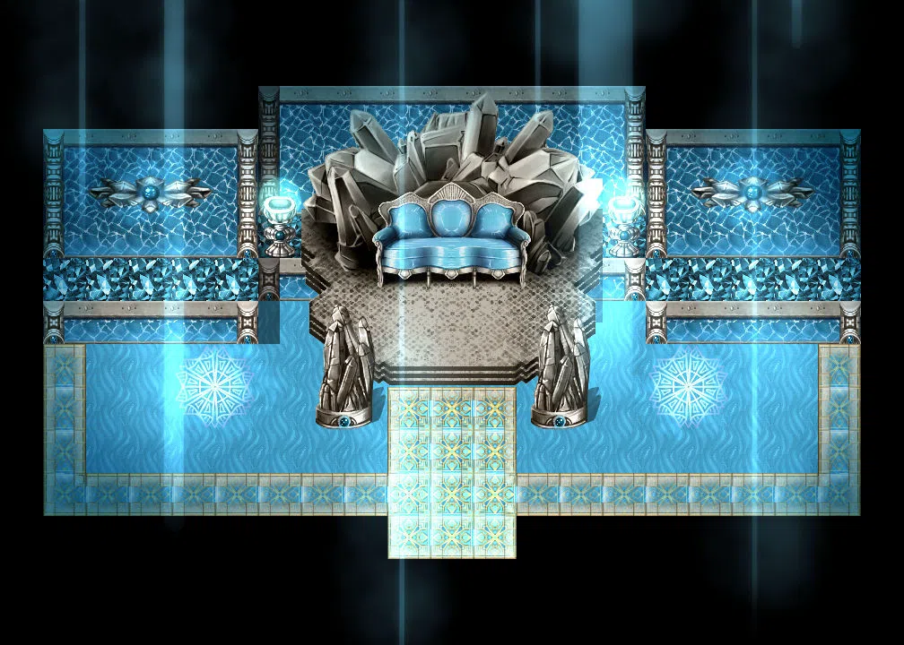 RPG Maker MV - KR Elemental Dungeon Tileset - Celestial Flora Ice Time Screenshot 7
