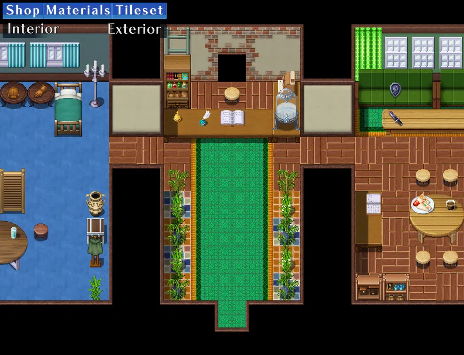 RPG Maker MV - Shop Materials Tileset - Interior / Exterior Screenshot 5