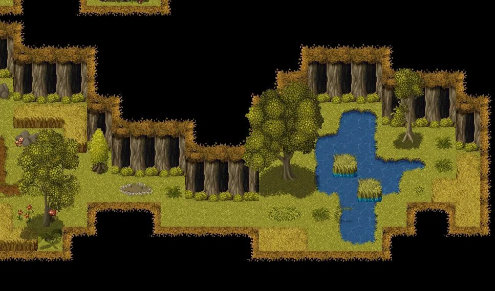 RPG Maker MV - Country Woods Add-on Forest Lake Screenshot 4