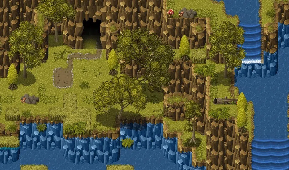 RPG Maker MV - Country Woods Add-on Forest Lake Screenshot 11