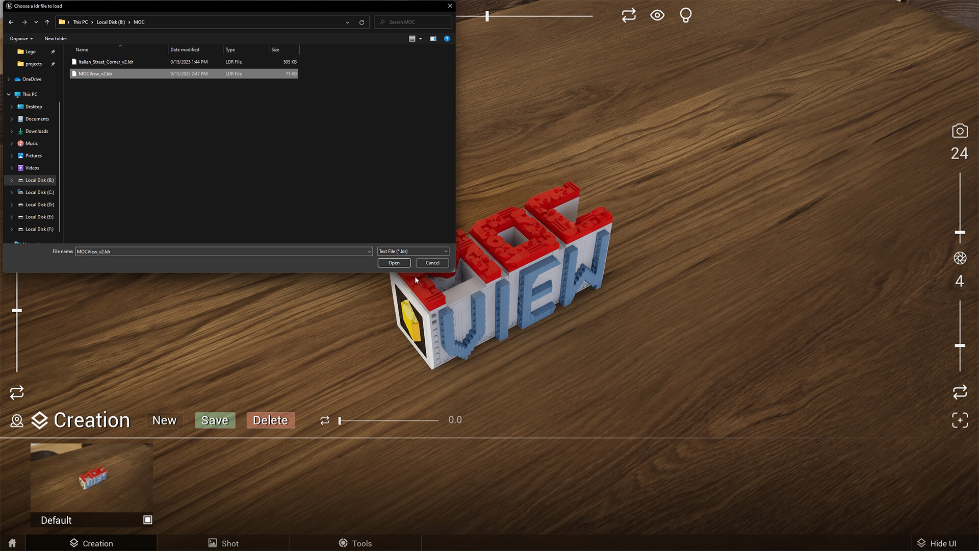 MOCView Screenshot 1
