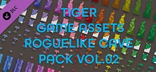 TIGER GAME ASSETS ROGUELIKE CAVE PACK VOL.02