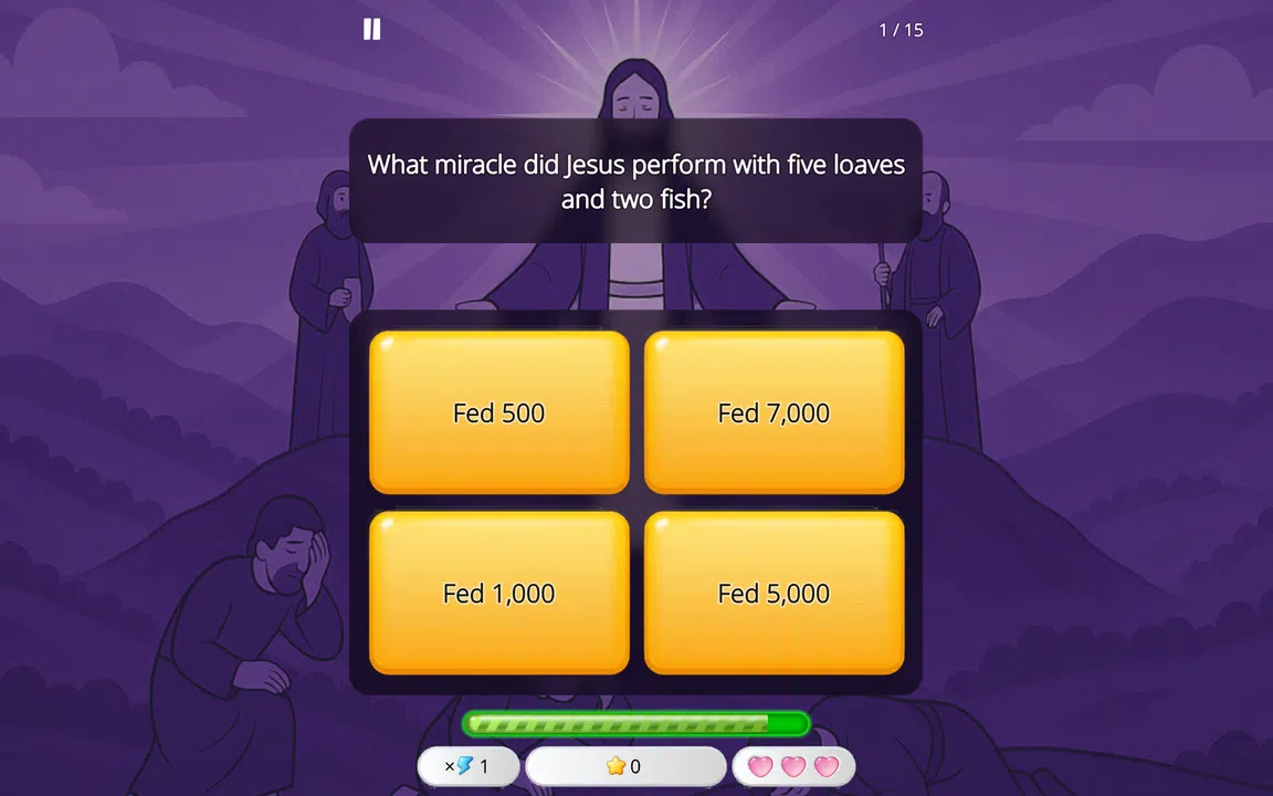 Bible Quiz - Stories Mode Screenshot 0