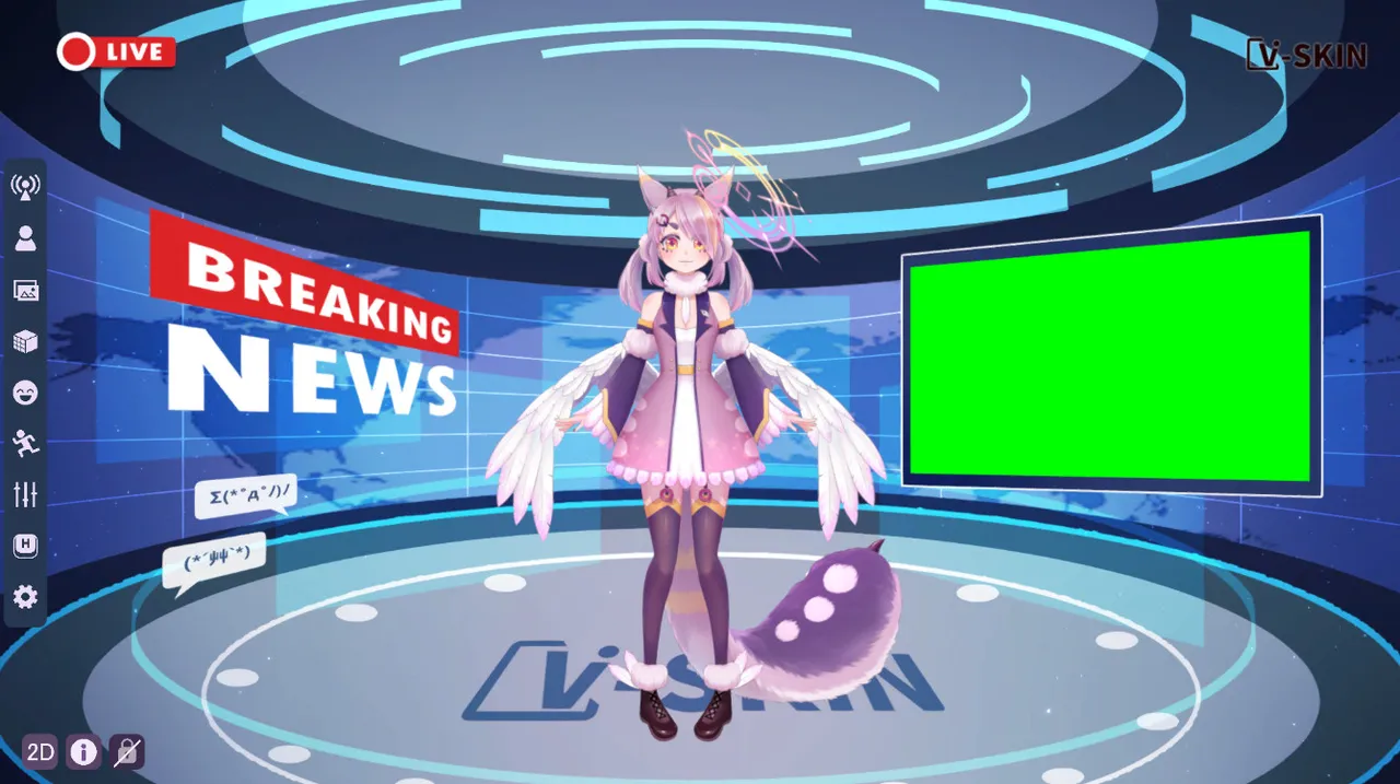V-Skin 2D Offical Stage Pack Screenshot 3