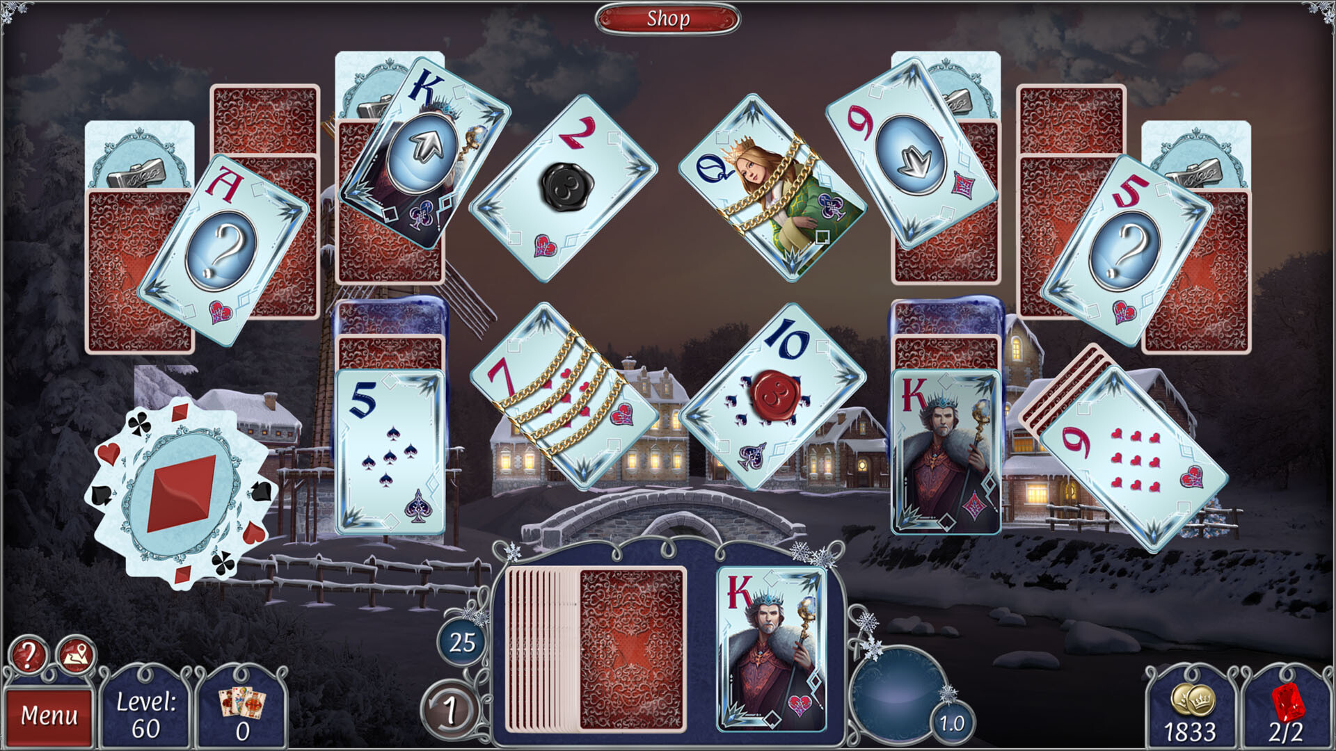 Jewel Match Solitaire Winterscapes 3 - Collector's Edition Screenshot 8