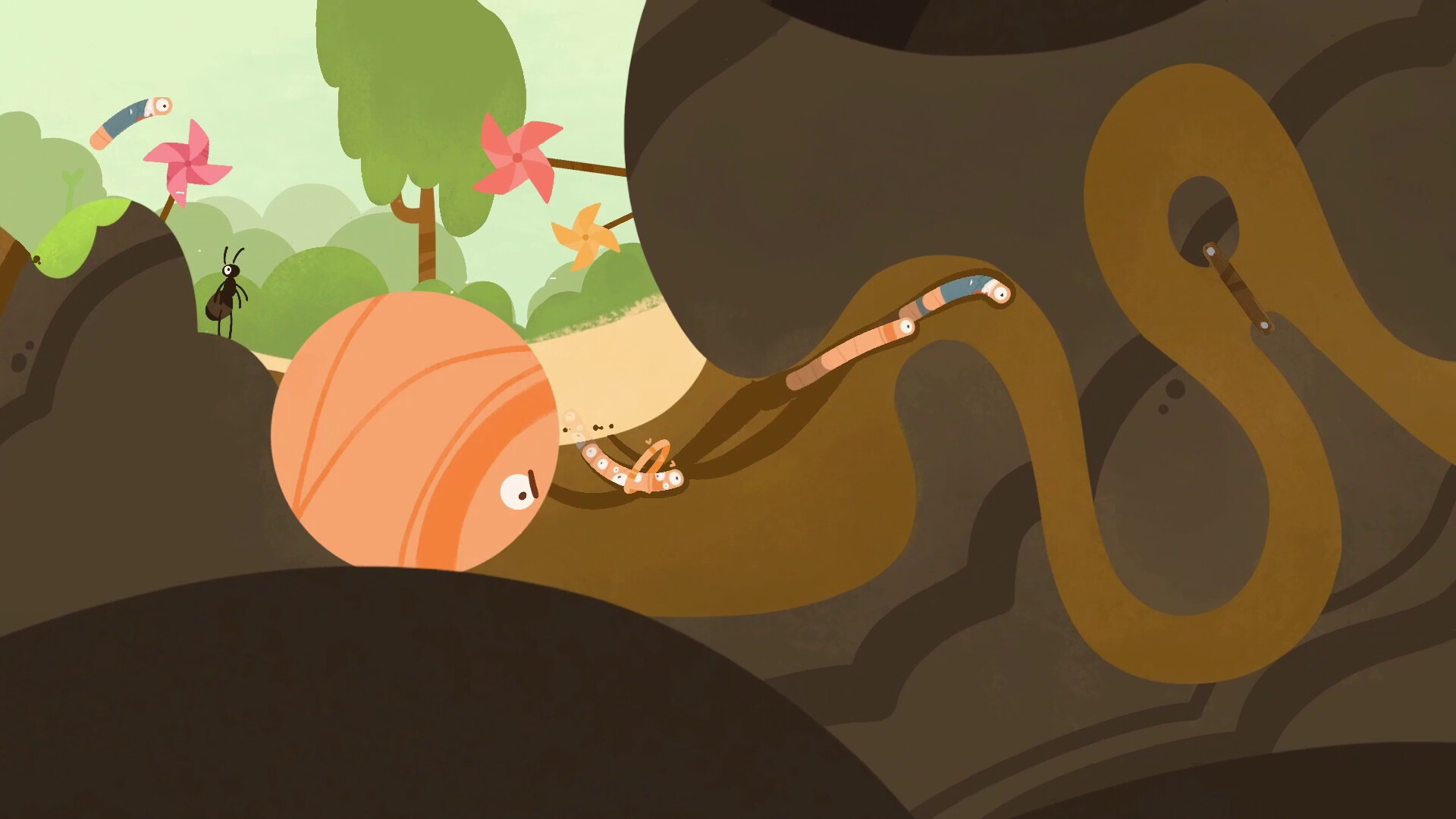 RaceWorms Screenshot 3