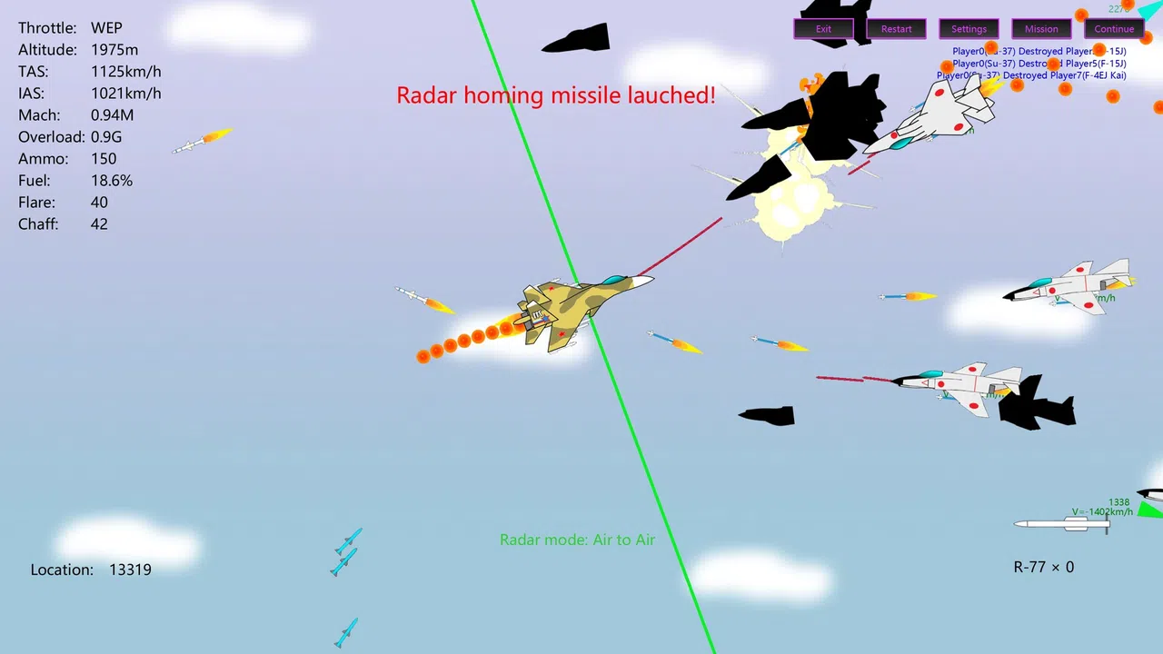 2D Dogfight - Lord of Sky Screenshot 3