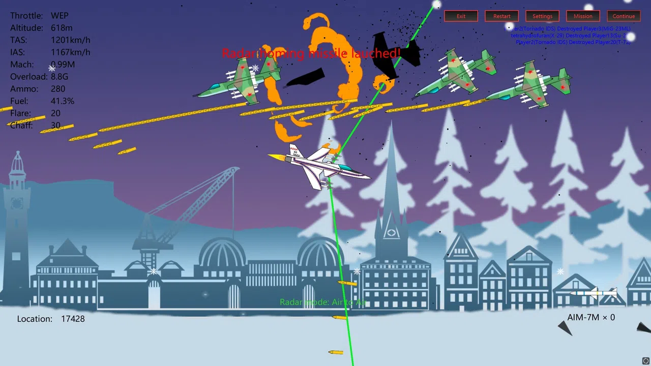 2D Dogfight - Secret Project Screenshot 0