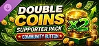 Community Button – Double Coins (Supporter Pack)