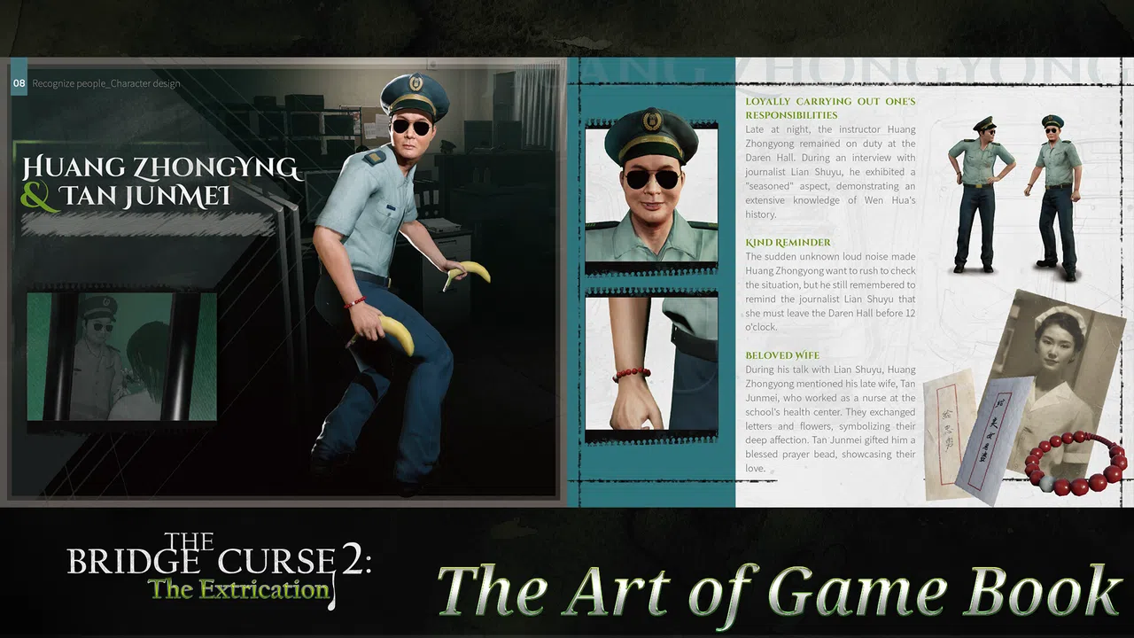 The Bridge Curse Road 2: The Extrication The art of game Book Screenshot 2